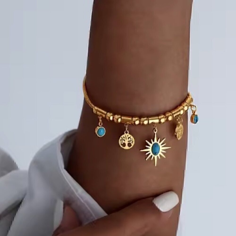 NEW - Bohemian Gold Bracelet